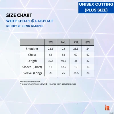 Unisex Cutting Lab coat | White coat IR Apparel - Image 4