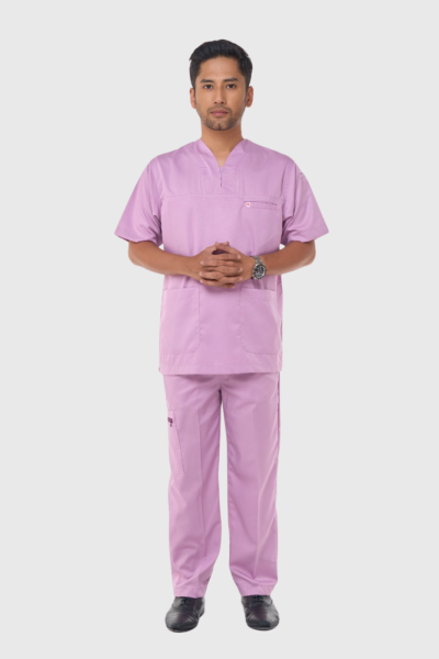 [ UNISEX ] SCRUB - IRIS PURPLE | NILAM SERIES (SOFT COTTON)
